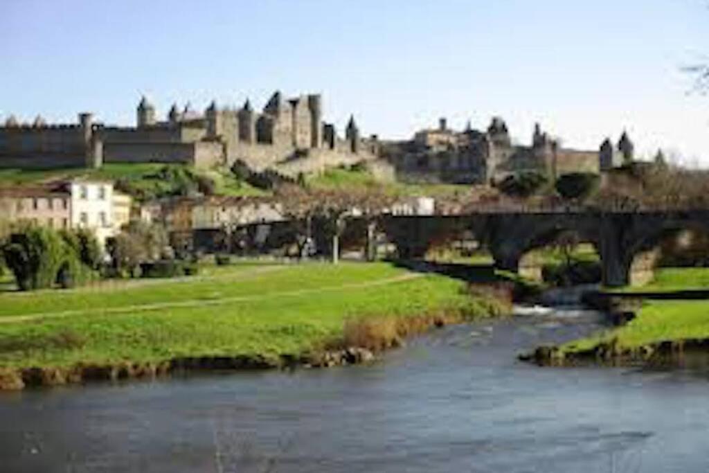 La Halte Du Canal Carcassonne Exterior foto