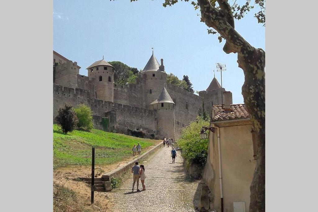 La Halte Du Canal Carcassonne Exterior foto